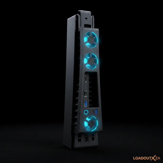 LoadoutX™ Tri-Flow — PS5 Slim Cooling Fan & LED
