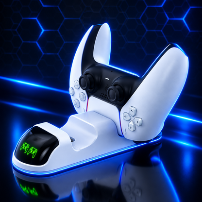 DOBE ChargePod Duo — PS5 Controller Dual Charging Dock