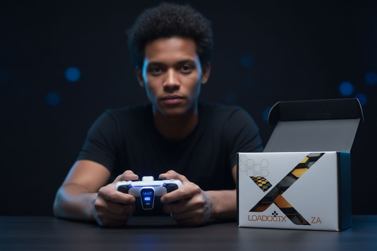 LoadoutX™ PowerGrip — Portable PS5 Controller Charger