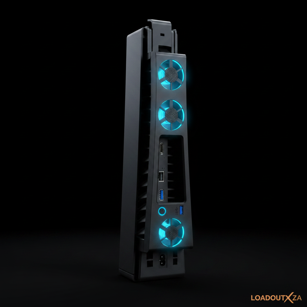 LoadoutX™ Tri-Flow — PS5 Slim Cooling Fan & LED