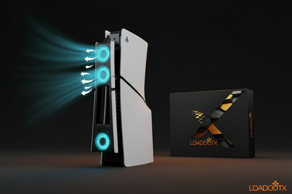 LoadoutX™ Tri-Flow — PS5 Slim Cooling Fan & LED