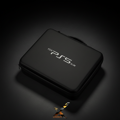 LoadoutX™ Black PS5 Slim Deluxe Carry Case | Console & Accessories Protection