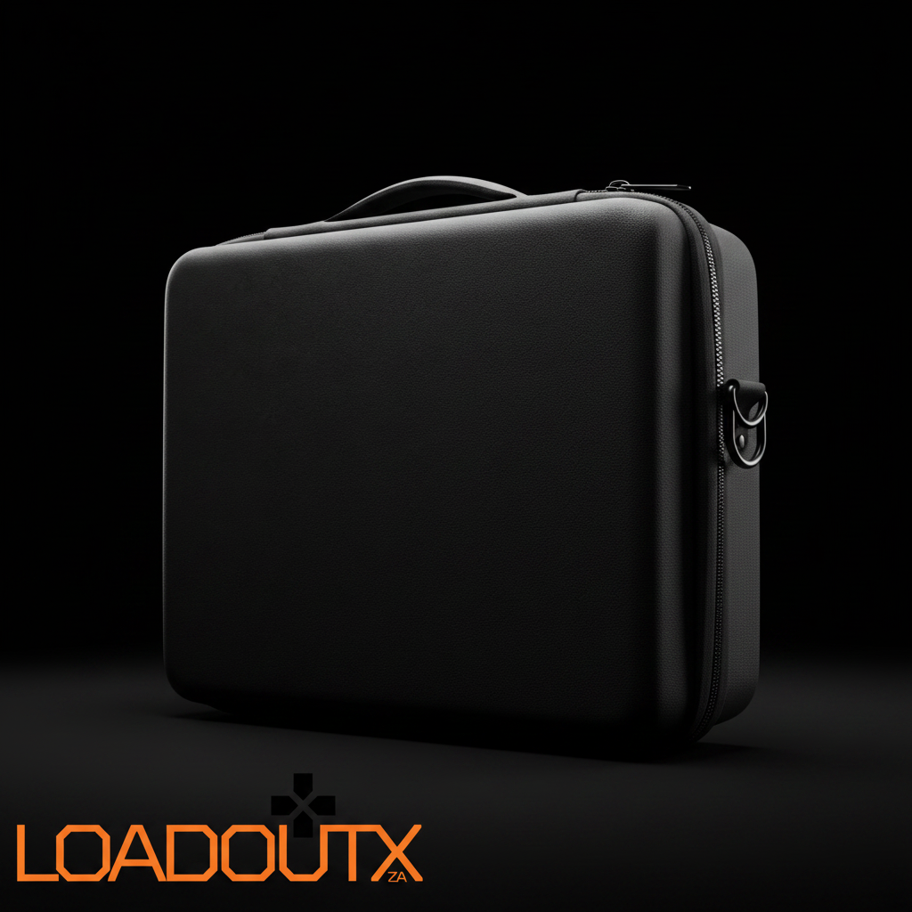LoadoutX™ Black PS5 Slim Deluxe Carry Case | Console & Accessories Protection