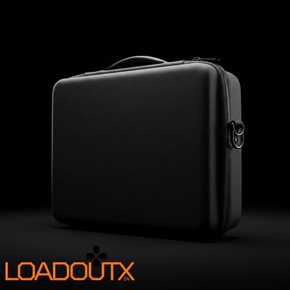 LoadoutX™ Black PS5 Slim Deluxe Carry Case | Console & Accessories Protection
