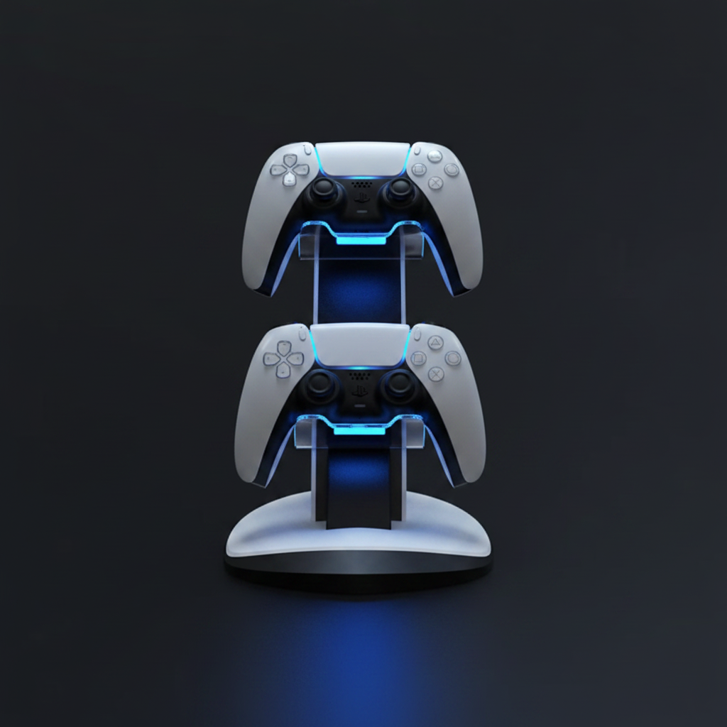 DuoCharge — PS5 Controller Dual Charging Dock & LED