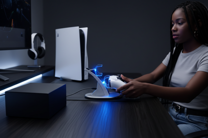 DuoCharge — PS5 Controller Dual Charging Dock & LED