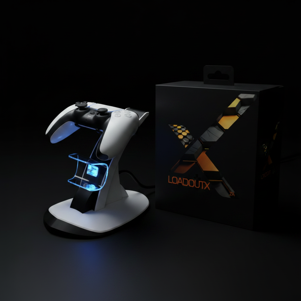 DuoCharge — PS5 Controller Dual Charging Dock & LED