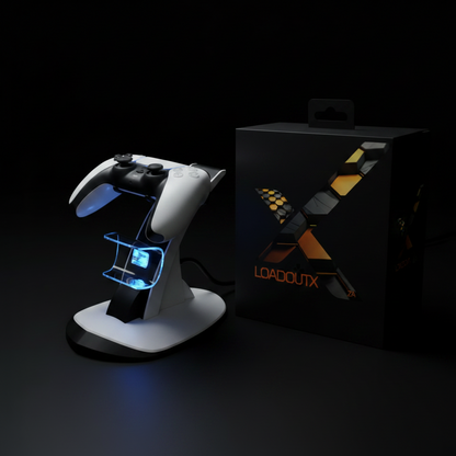 DuoCharge — PS5 Controller Dual Charging Dock & LED