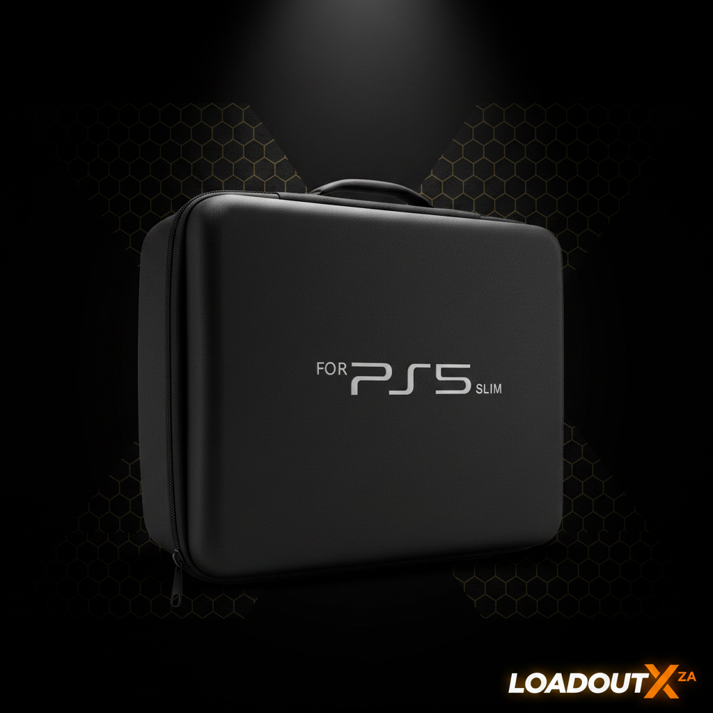 LoadoutX™ Black PS5 Slim Deluxe Carry Case | Console & Accessories Protection